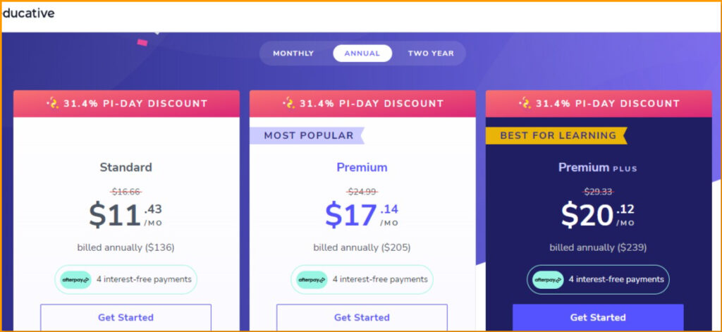 Educative Pricing and Plans