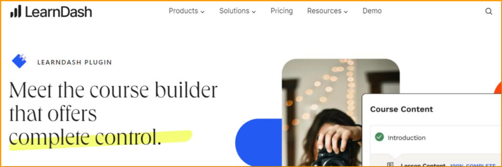 LearnDash Official Web Page