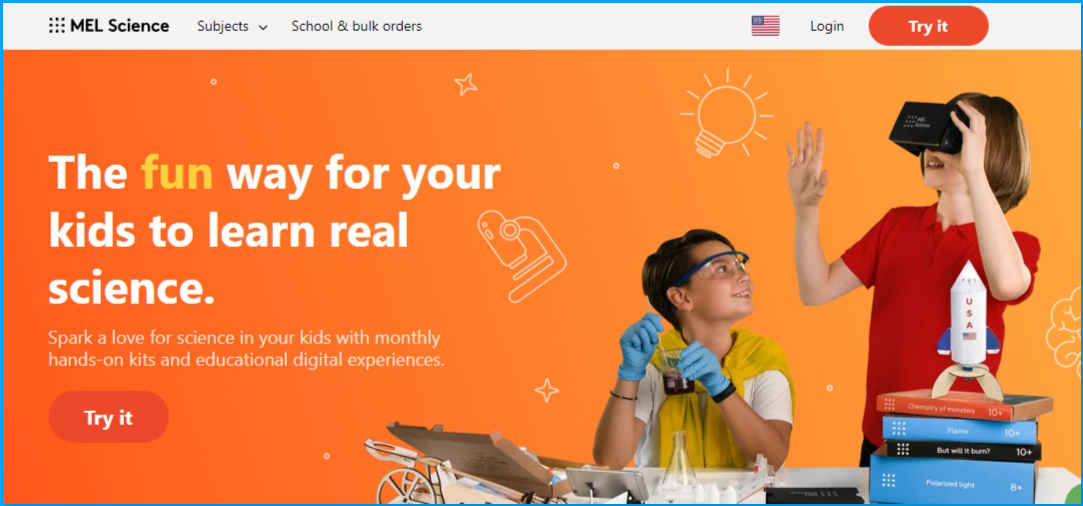 Mel Science Official Web Page