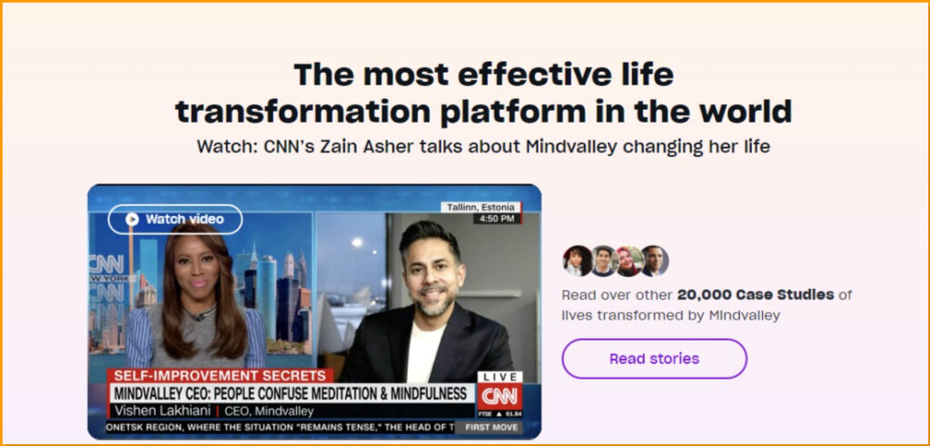 Mindvalley Official Web Page