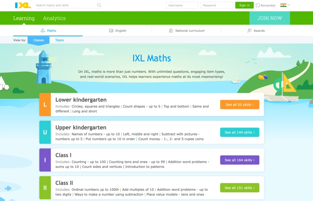 IXL - Maths